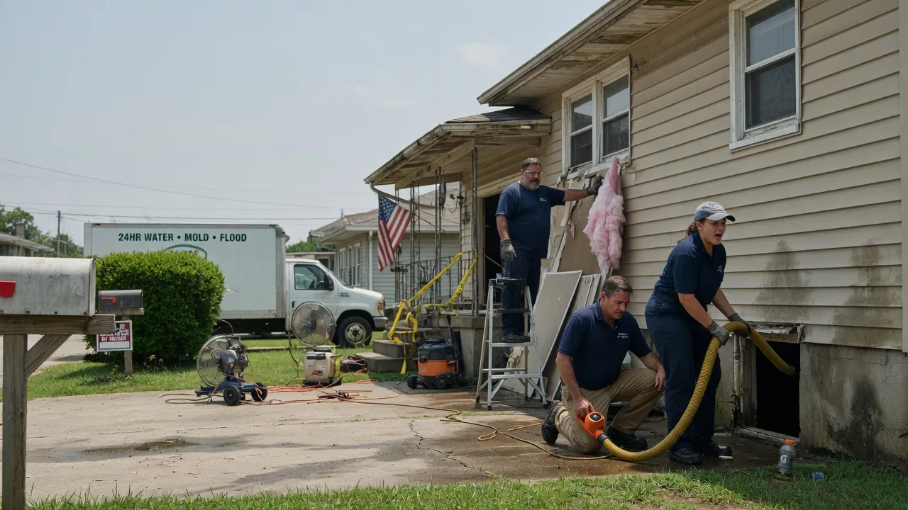 Water Damage Repair in New Cumberland, WV near me